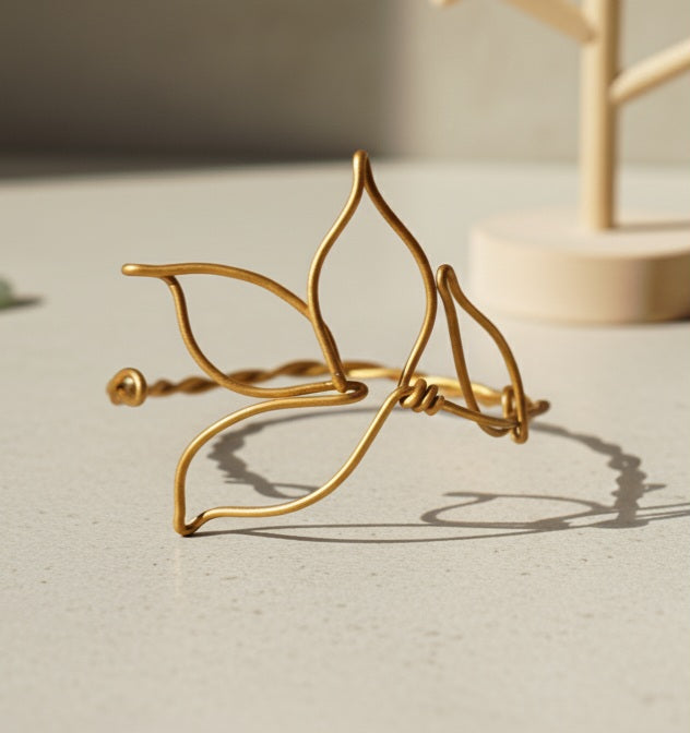 أسورة وردة فري سايز