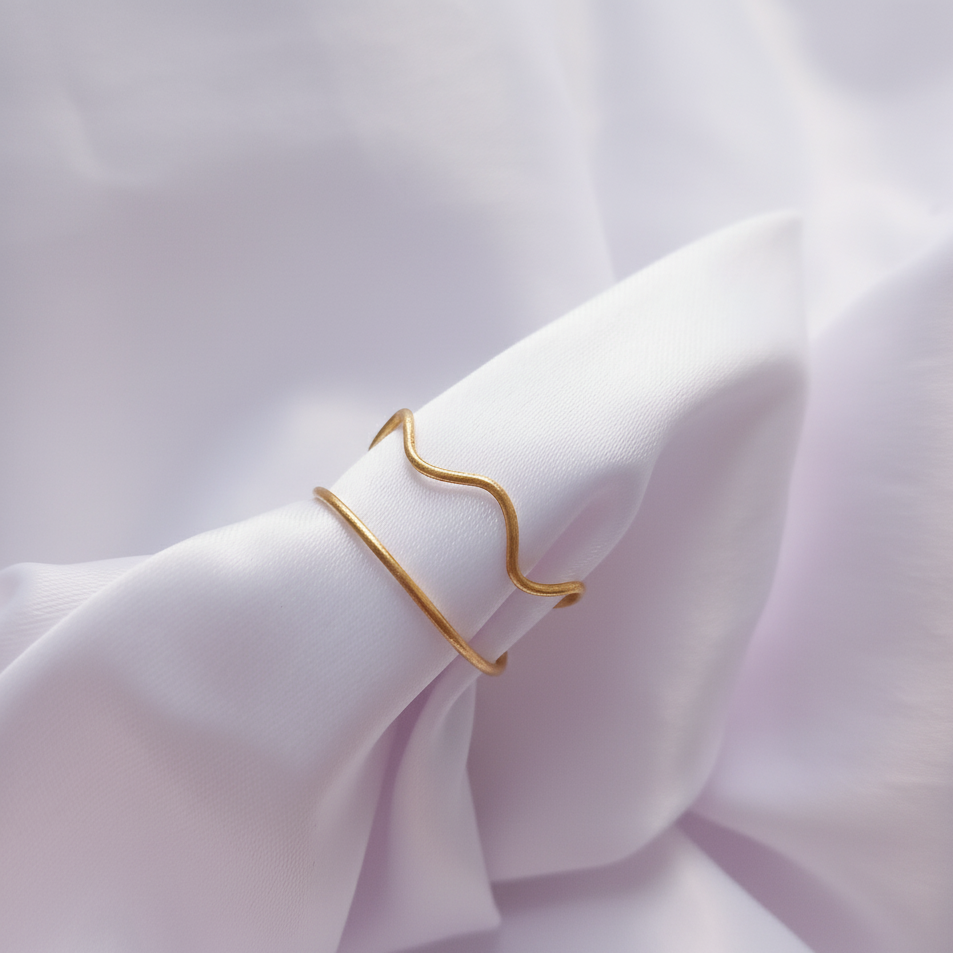 خاتم نحاس مموج