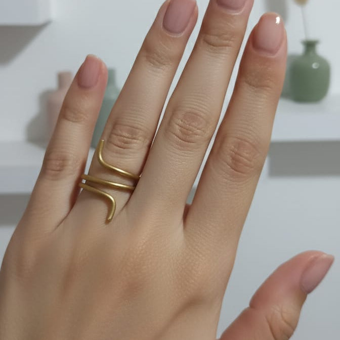 خاتم نحاس طويل