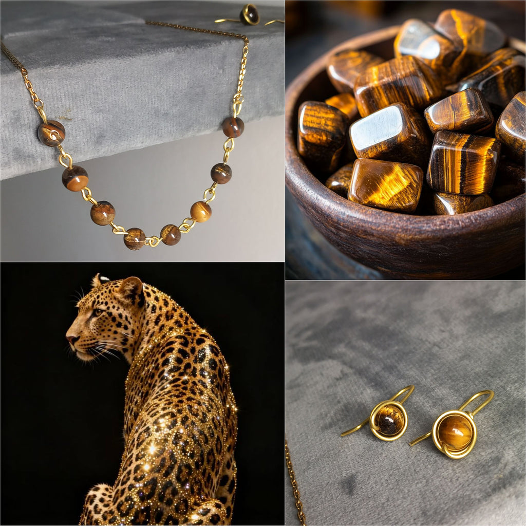 Tiger's eye set
