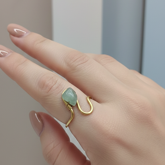 خاتم كسر حجر مموج