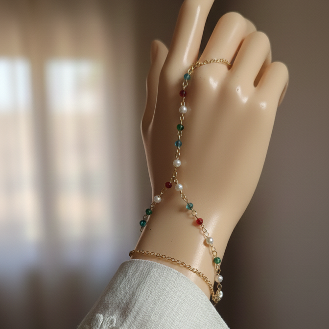 Mermaid hand chain