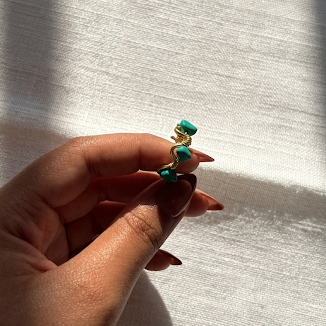 Moony bracelet and ring