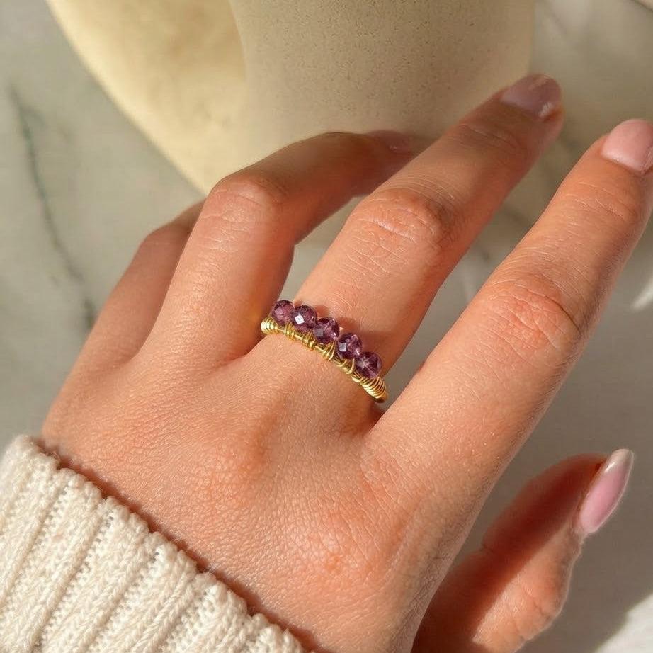 Crystal ring