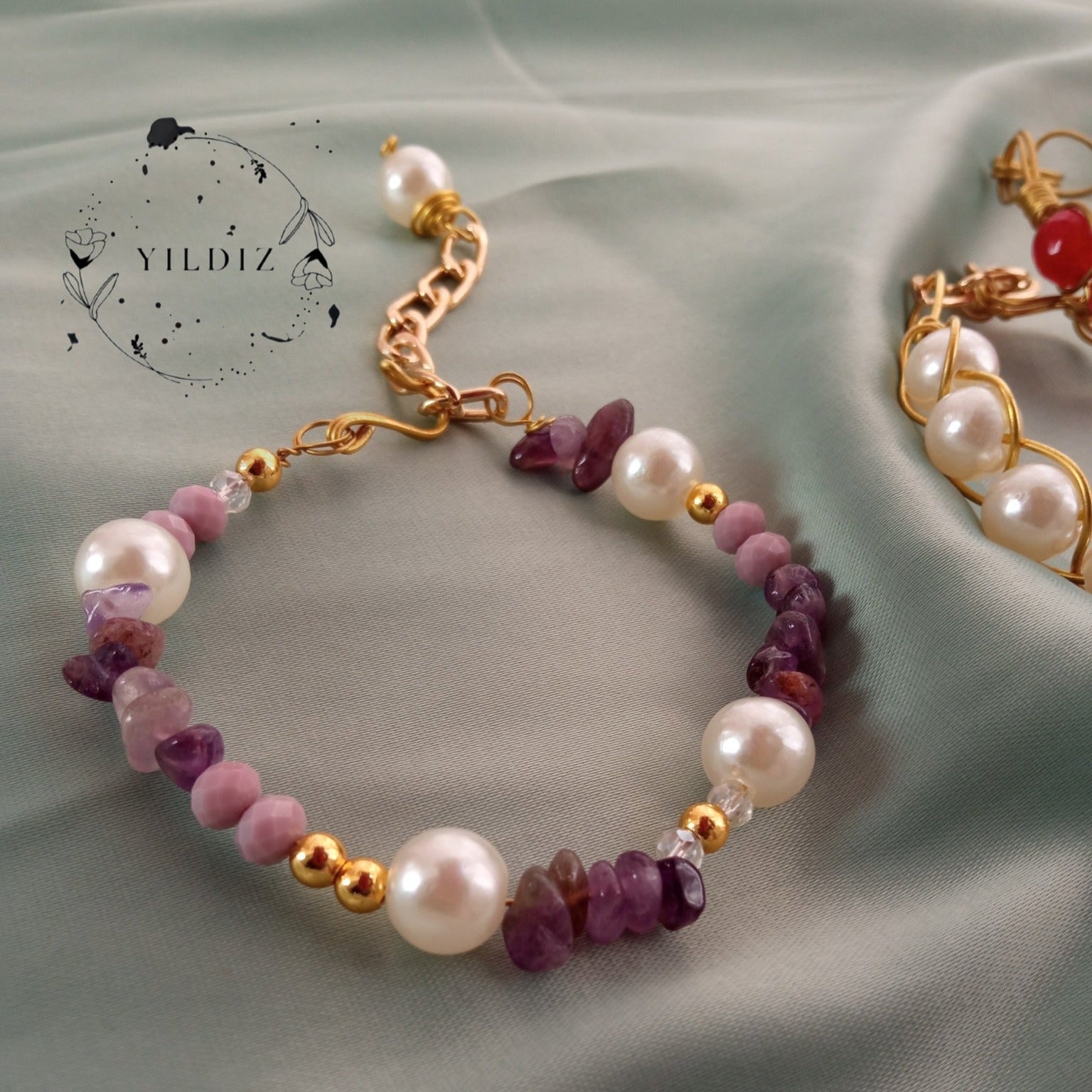 Lavender bracelet