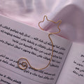 cat book mark