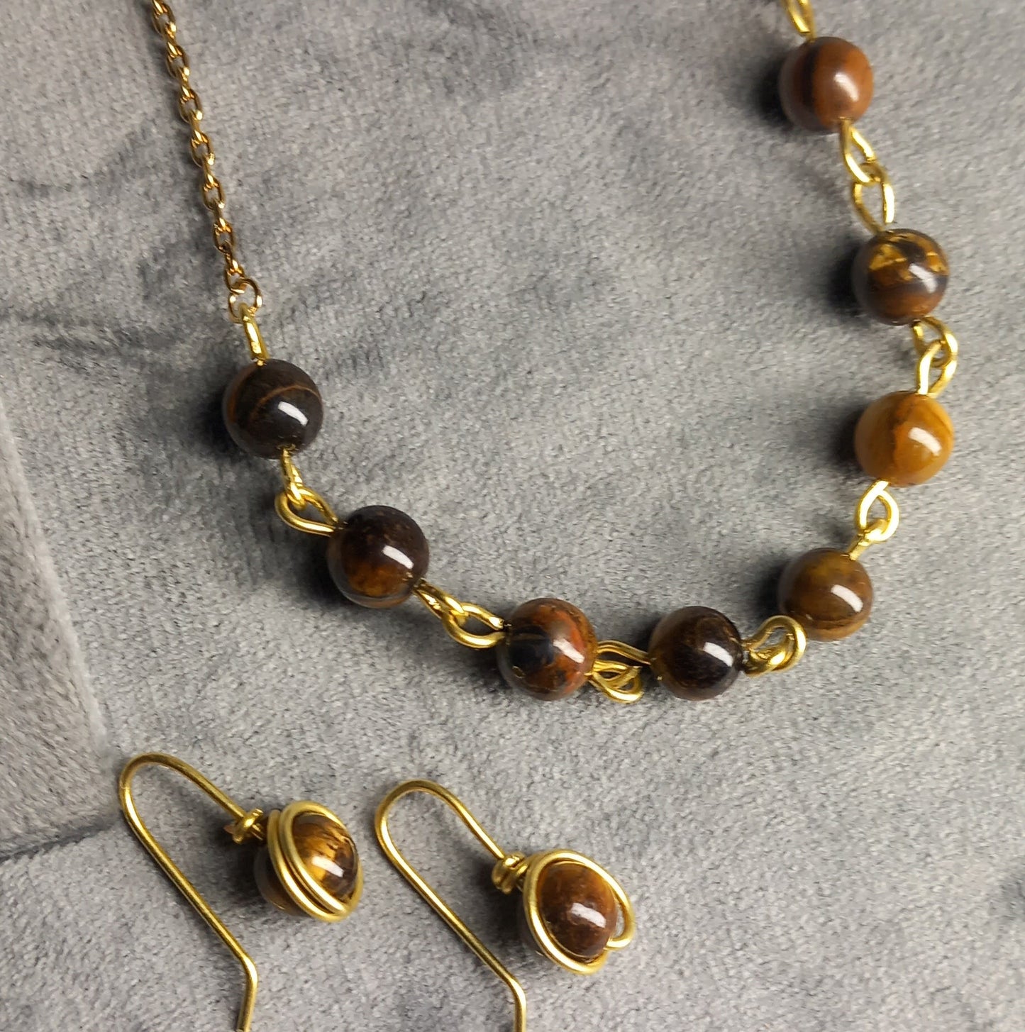 Tiger's eye set