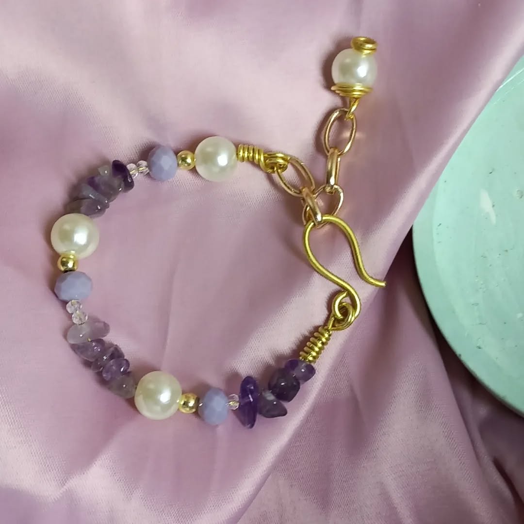 Lavender bracelet