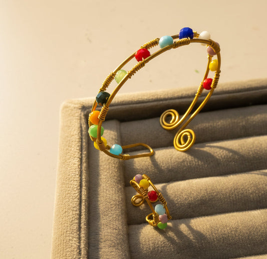 طقم اسورة وخاتم فرعوني