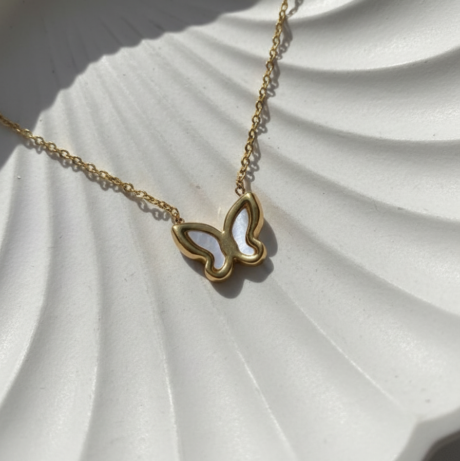 سلسلة فراشة صدف