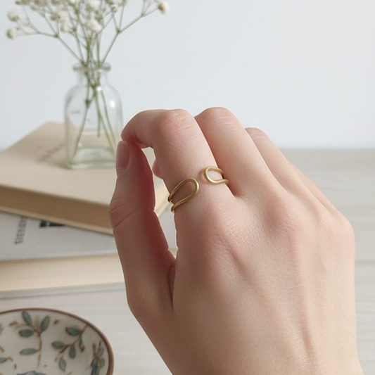 خاتم نحاس سادة