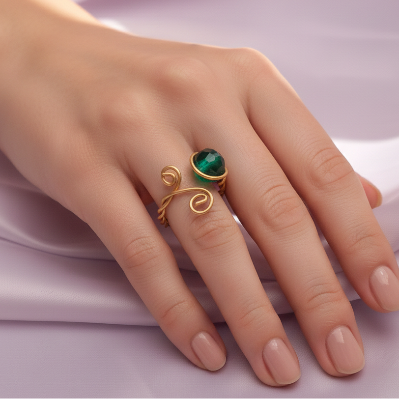 Crystal ring