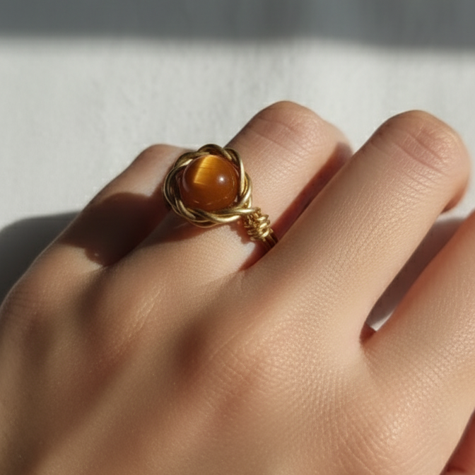 cat eye ring