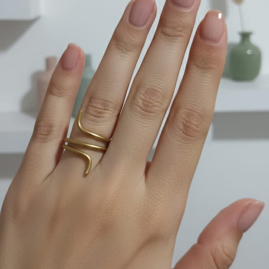 خاتم نحاس طويل