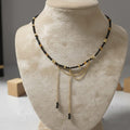 black necklace