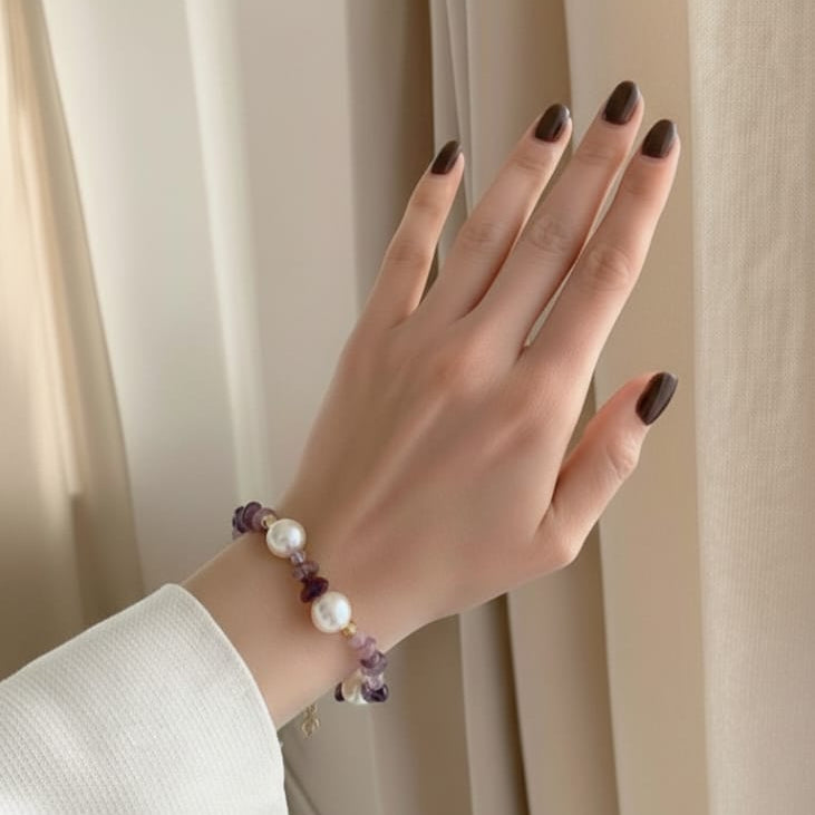 Lavender bracelet